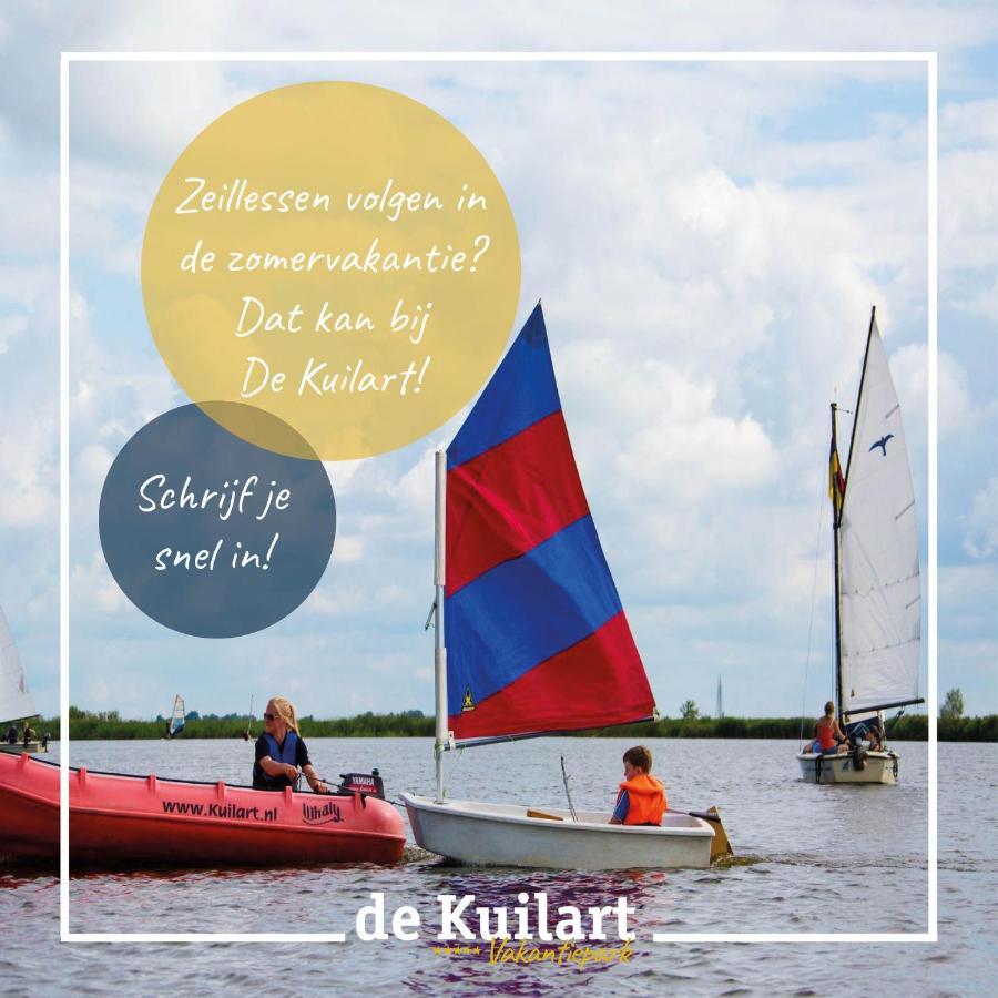 Stacaravan Op 5 Sterren Vakantiepark De Kuilart Friesland Aan Het Meer Met Zwembad 5P 237 Koudum Zewnętrze zdjęcie